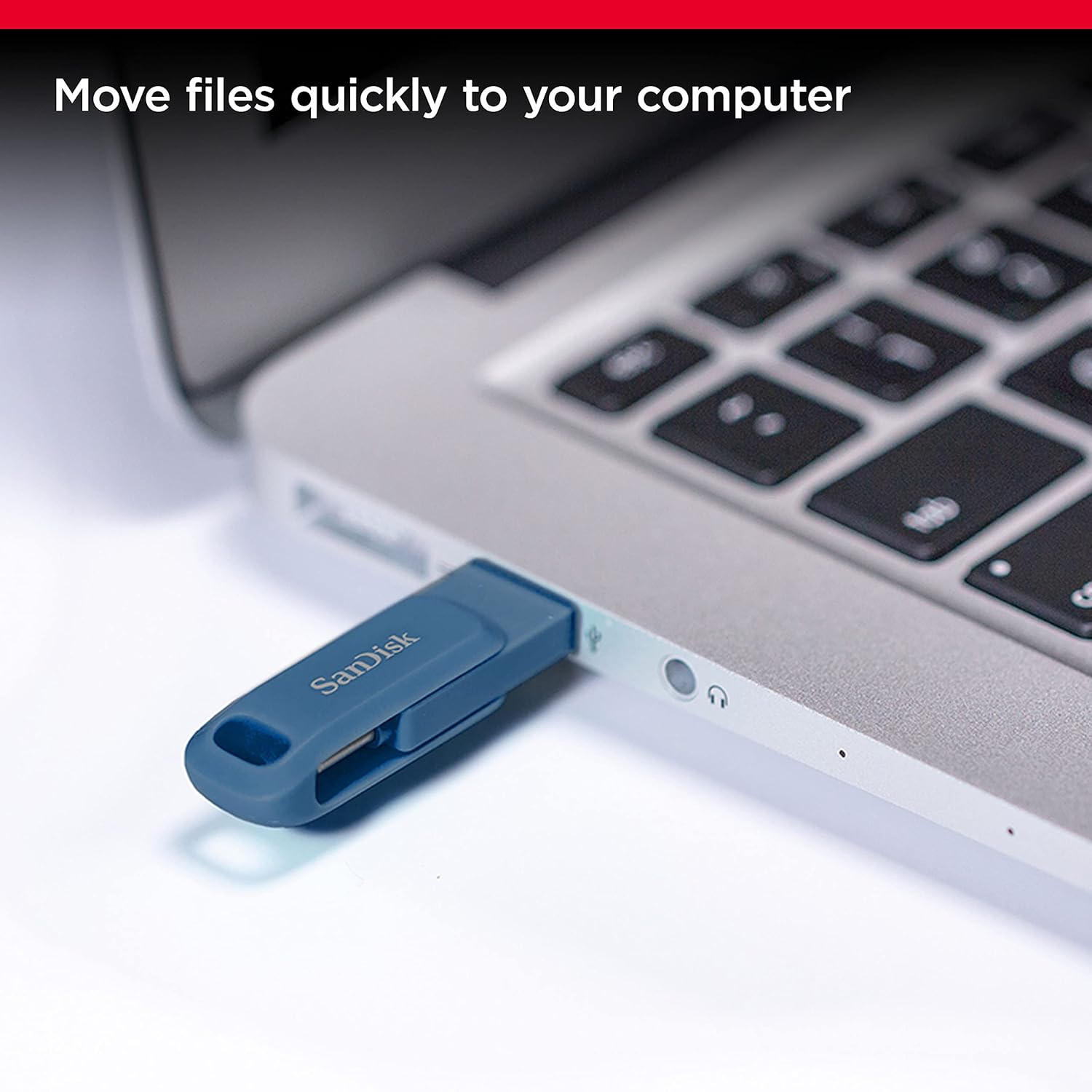 SanDisk Ultra Dual Drive Go USB Type C Pendrive for Mobile, Navy Blue, 32GB, 5Y Warranty