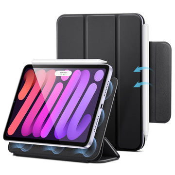 ESR for iPad mini A17 Pro Case, iPad mini 6th Gen Case, Black