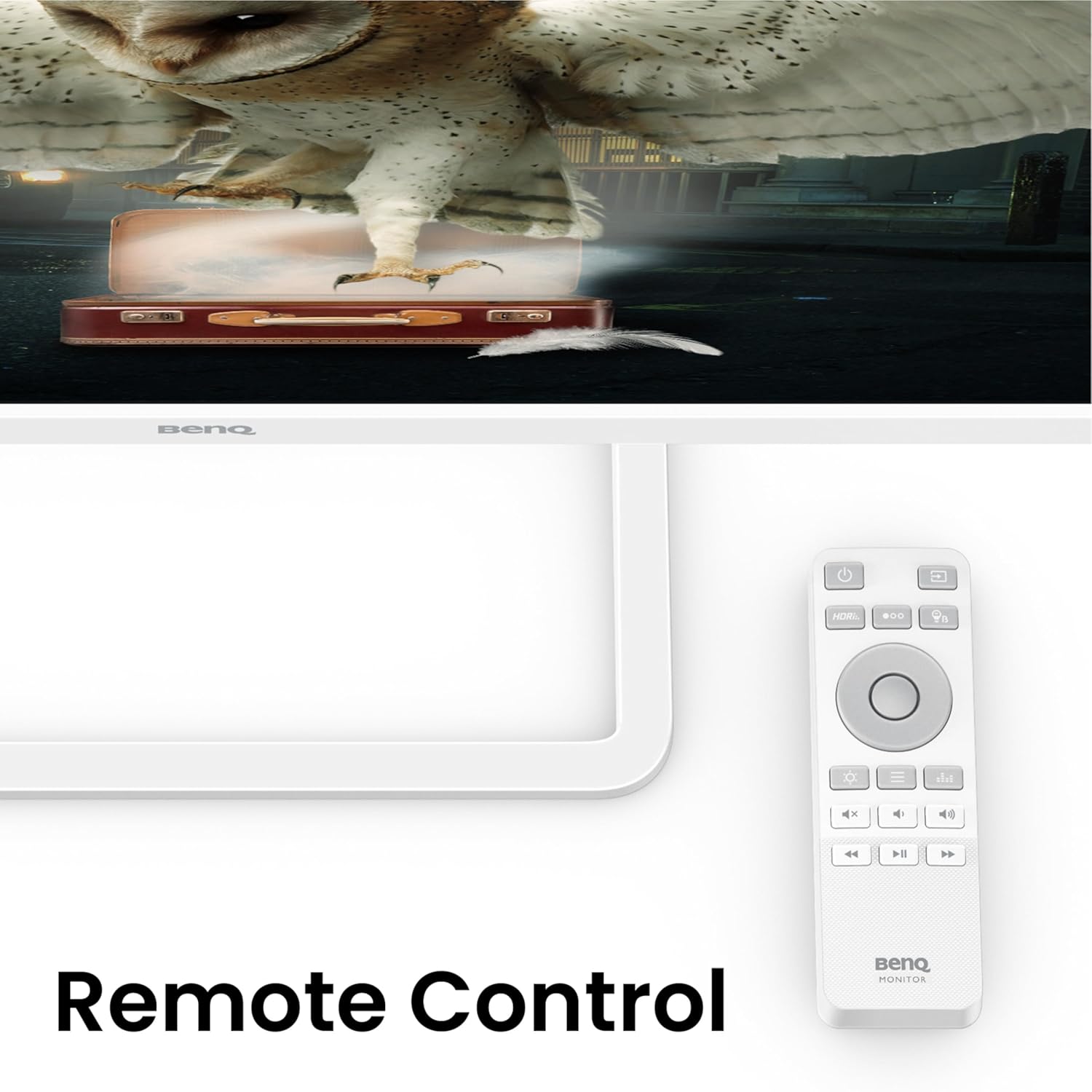 BenQ EW3290U 31.5” 4K UHD 3840x2160 Entertainment Monitor with 98% P3| Remote Control| AI Contrast| Built-in 2.1 Channel Speakers with Woofer| USB-C (65W PD)| 3xHDMI|USB Hub| Ergonomic| Eye-Care