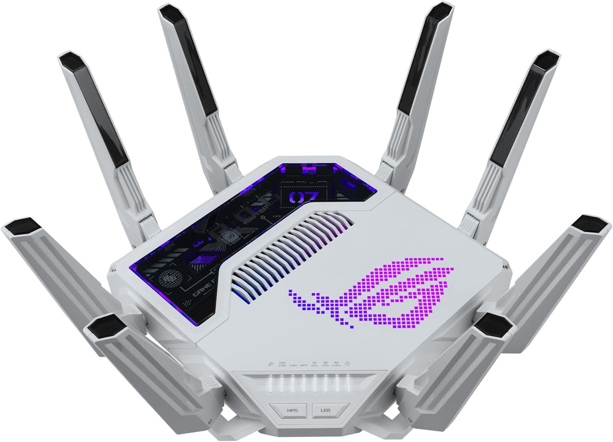 ASUS GT-BE19000AI Tri-Band WiFi 7 AI Gaming Router - 10G, Game Boost