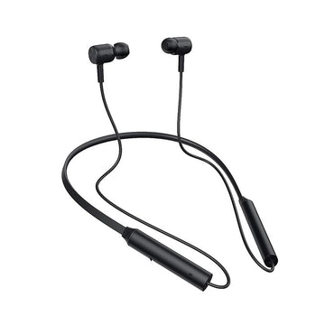 Portronics Harmonics Z3 Wireless Bluetooth 5.3 Neckband in Ear Earphones with Mic, 30Hrs Playtime, Magnetic Latch, IPX5 Water Resistant, Type C Fast Charging(Black)