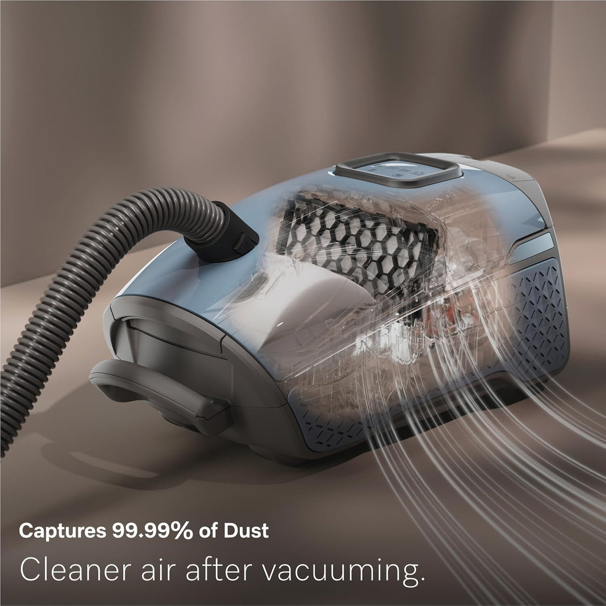 Miele Guard L1 Bagged Canister Vacuum for Deep Carpet Cleaning