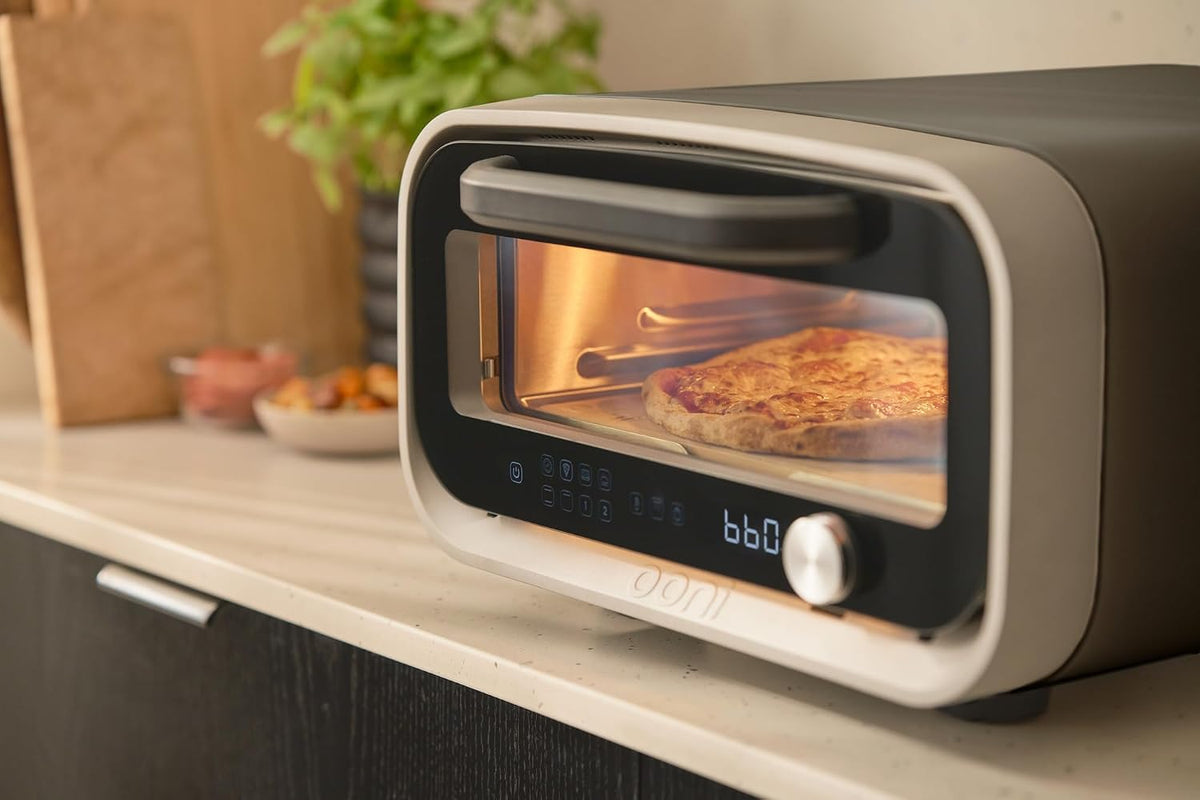 Ooni Volt 2 Electric Indoor Pizza Oven - 70 °F to 850 °F Temperature Range, Versatile Countertop Electric Toaster Oven, Cook 12 Inch Pizzas and More - Charcoal Grey