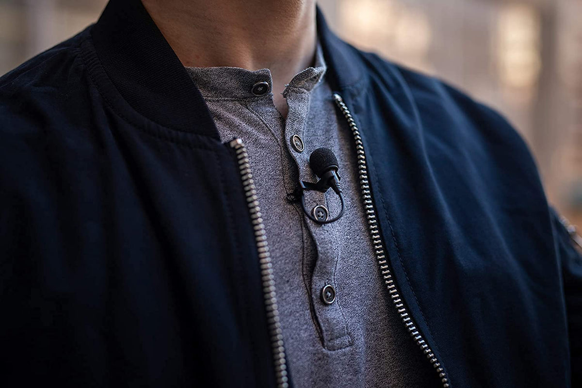 Sennheiser XS Lav Mobile Omnidirectional Lavalier Microphone | 3.5mm Jack | Built-in Windscreen | Ideal for Content Creators, Vlogging, Mobile Journalism, Podcasts & Online Meetings