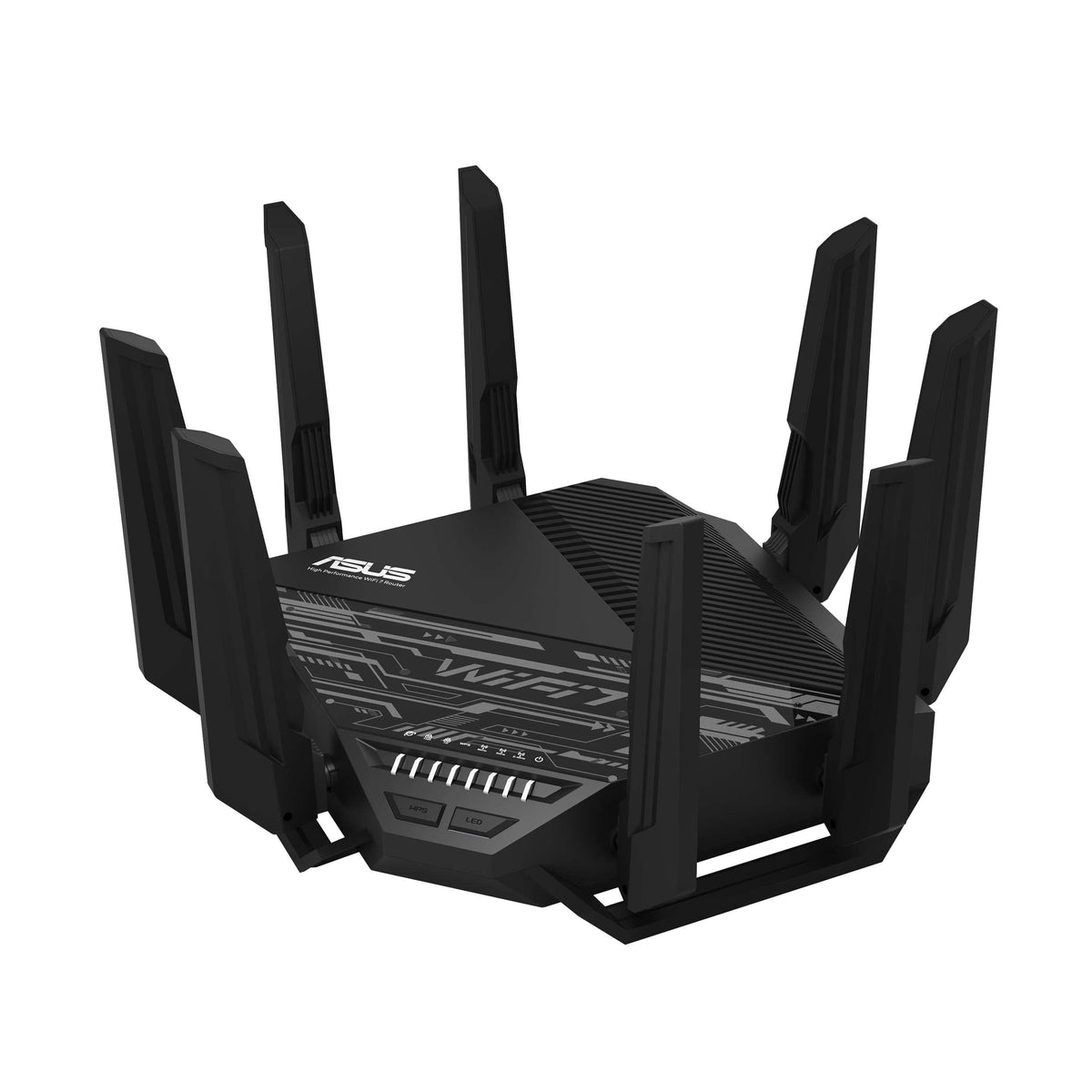 ASUS RT-BE92U WiFi 7 Router - Tri-Band (6GHz), 9.7 Gbps, x2 WAN, Mesh
