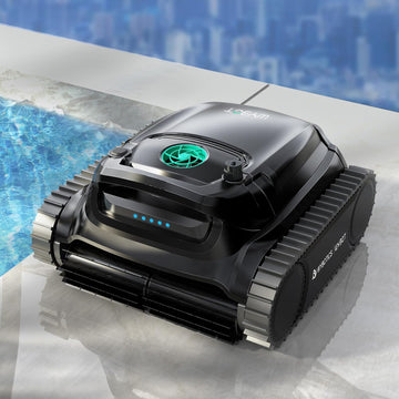 WYBOT M1 Pool Cleaner Robot, App Controlled Robotic Pool Vacuum, 300 Mins Runtime, 6 Path Planning & 7 Working Modes, Dual Filtration System