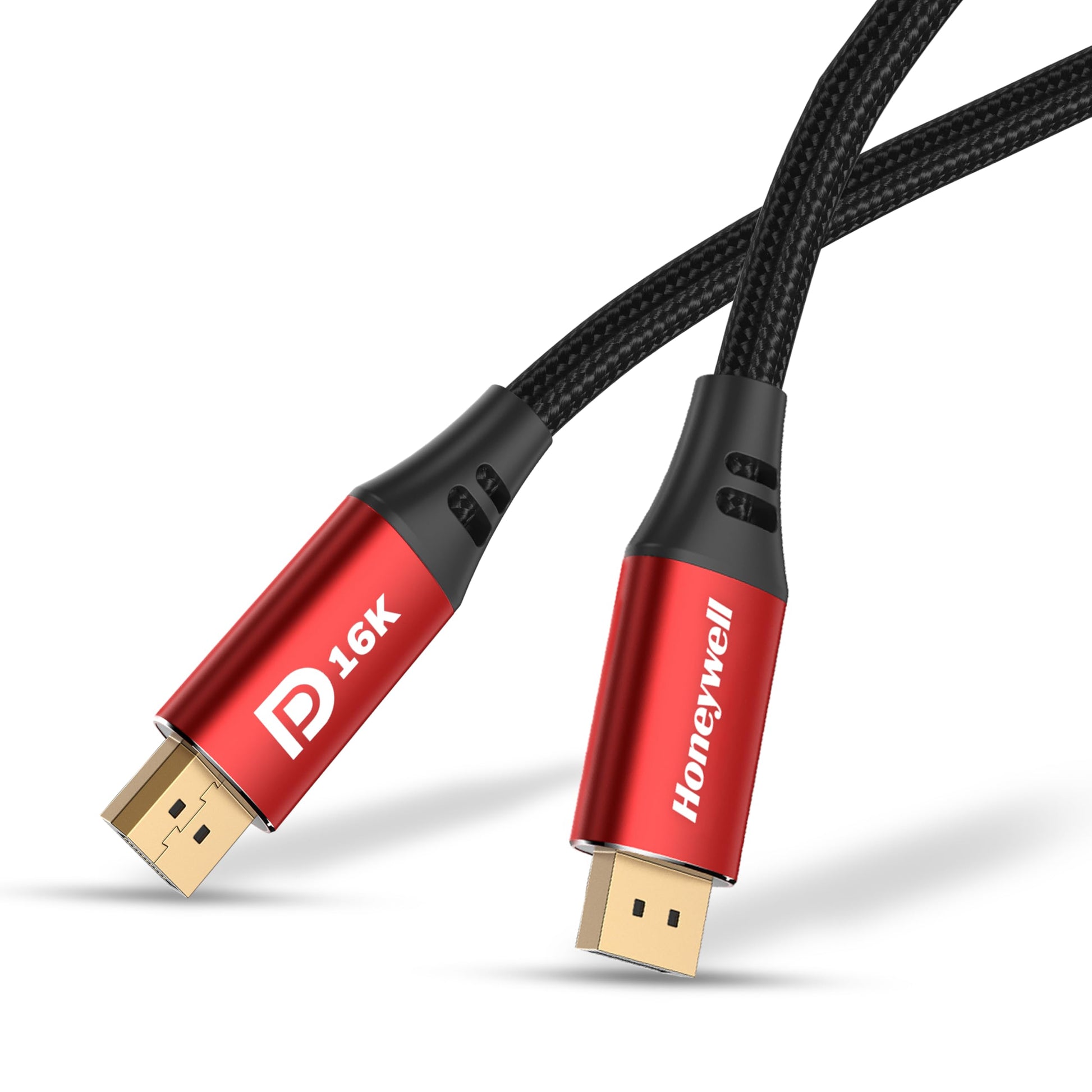 Honeywell HDMI 1.4 Cable with Ethernet (32.8ft/10M) High Speed HDMI Cable 10.2GBPS | Supports 3D /4Kx2K Ultra High Definition | 3D Home Theatre | 3D Gaming | Black