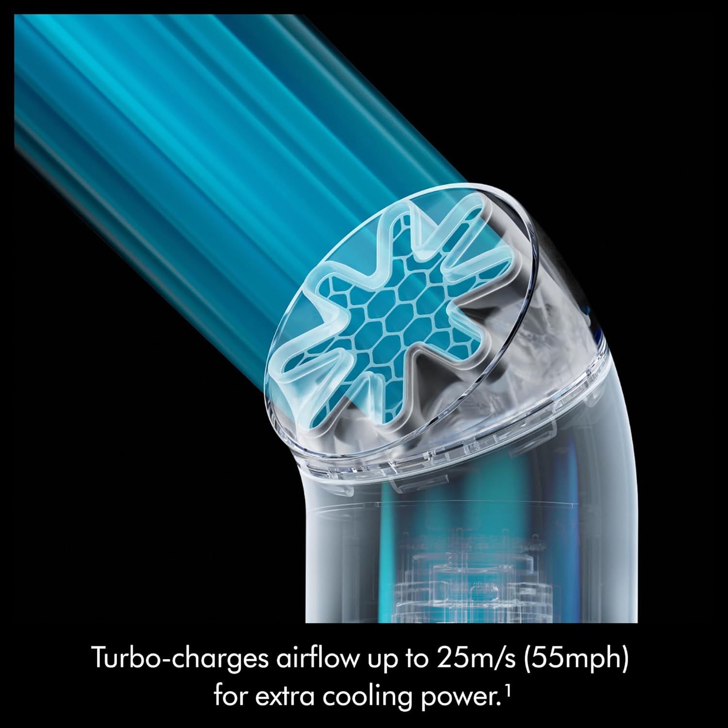 Dyson HushJet Mini Bladeless Personal Fan (Stone/Blush)