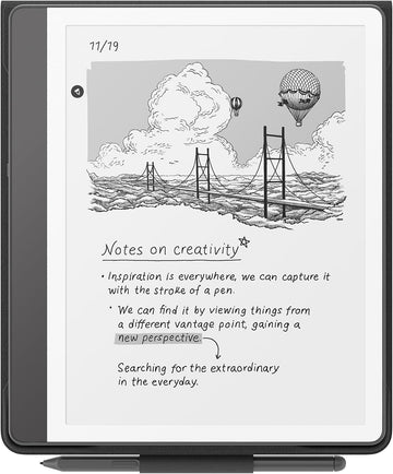 Amazon Kindle Scribe Folio Cover with Magnetic Attach, Sleek Protective Case - Premium Leather
