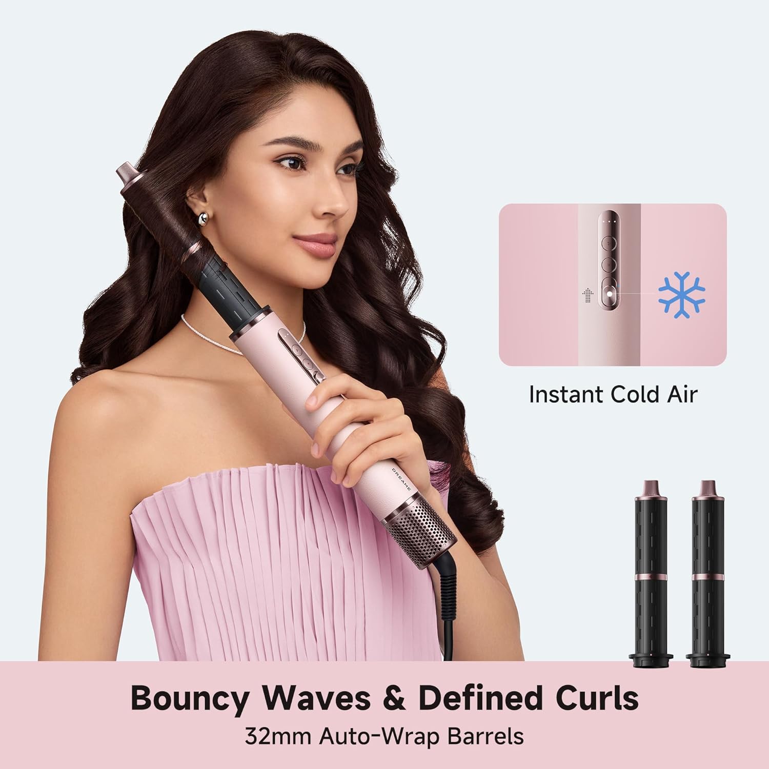 Dreame AirStyle Era Multi-Styler | 8-in-1 Airflow Styling | Fast Drying, Straightening, Curling, Smoothing & Volumizing | Cool Air Setting | No Heat Damage | for All Hair Types