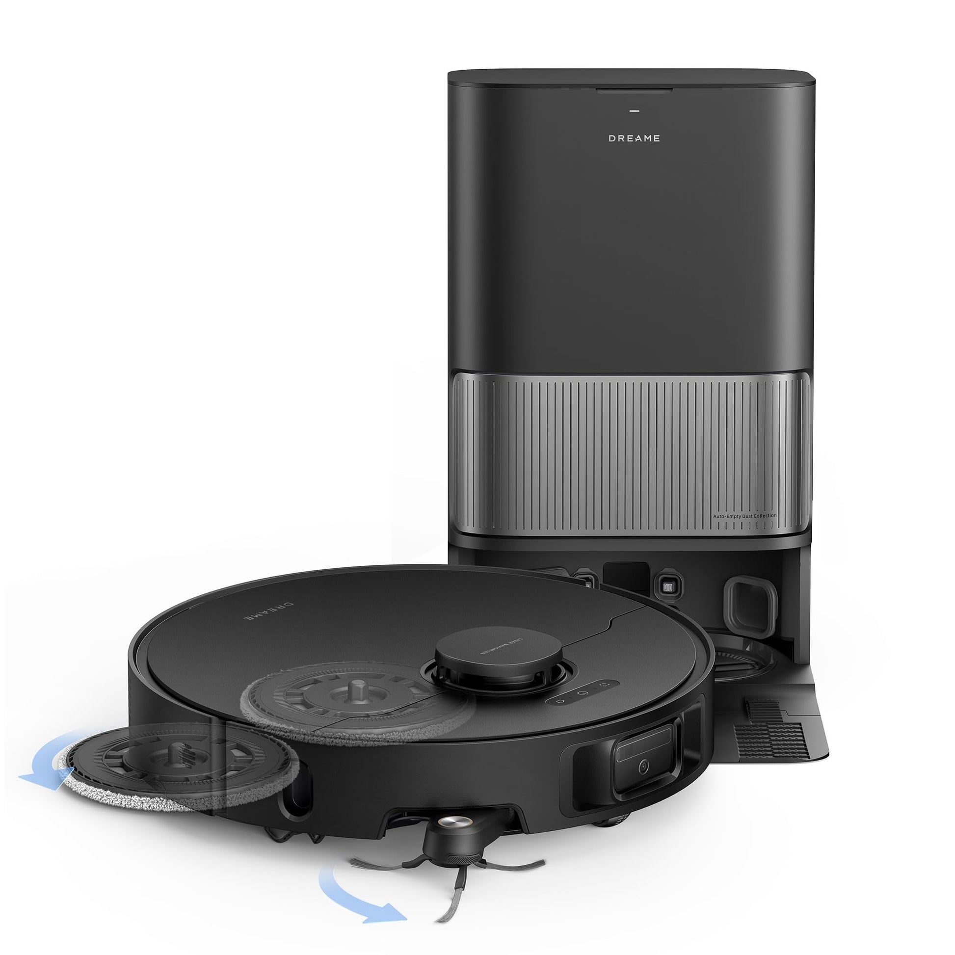 dreame L40s Ultra Robot Vacuum and Mop, 19,000Pa Suction & Auto Empty | Mop Self-Cleaning,100% Detangling DuoBrush, Extendable Mop & Side Brush, 1.57in (4cm) Obstacle Clearing, Smart Control