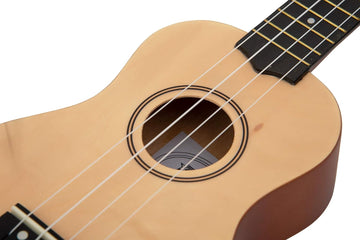 INTERN SOPRANO UKULELE WITH BAG (Natural)