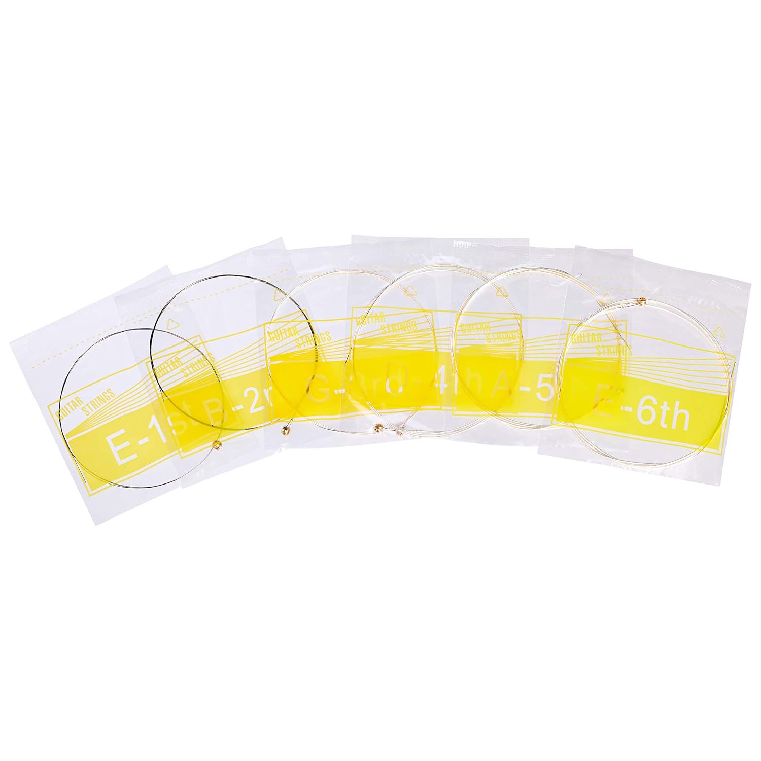 amazon basics Acoustic Guitar Strings - Steel Core, Aluminum Wound