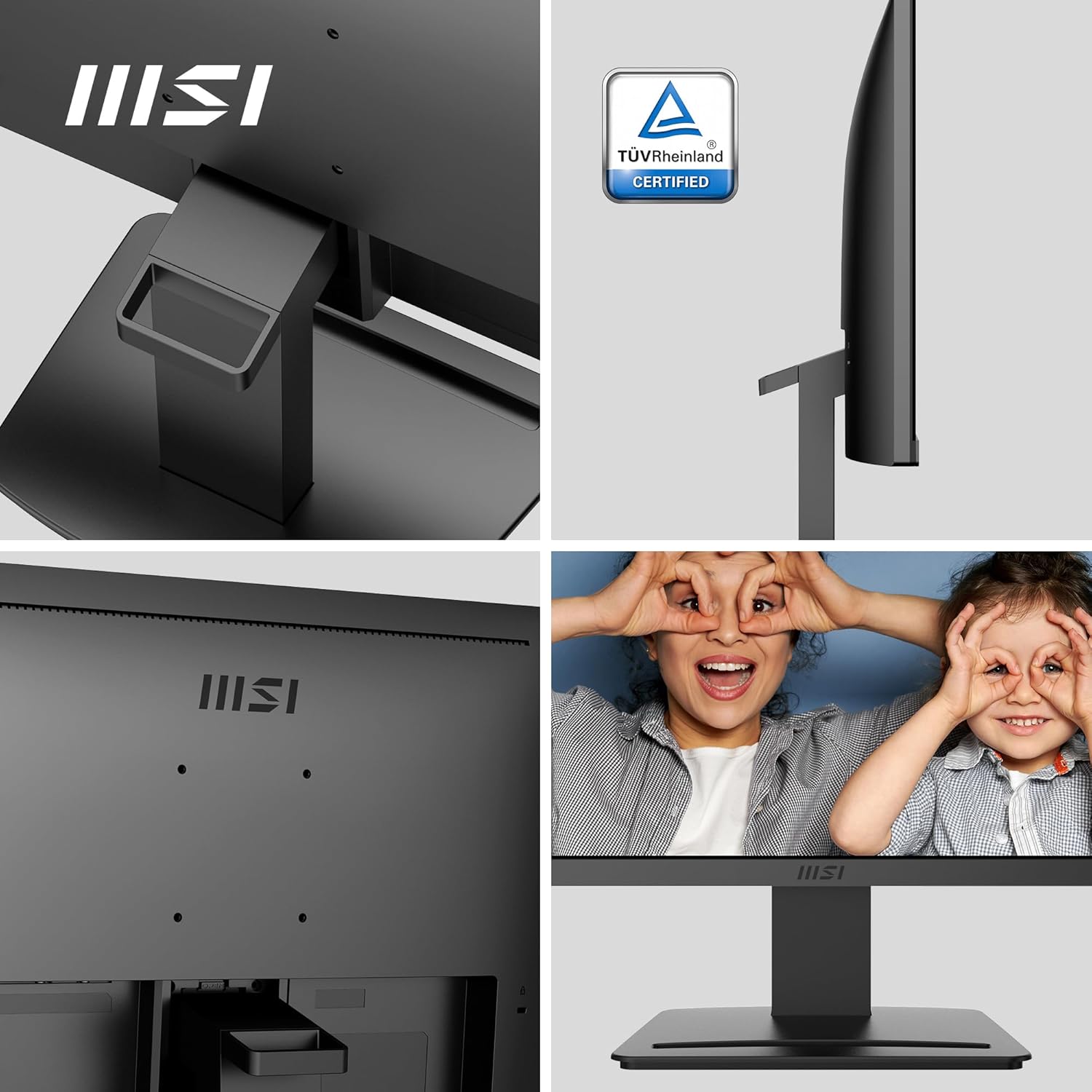 MSI PRO MP223 E2 21.45-Inch Full HD Office Monitor - 1920 x 1080 Resolution, 100Hz, Eye-Friendly Screen, Tilt-Adjustable - HDMI™ 1.4b, DisplayPort 1.2a