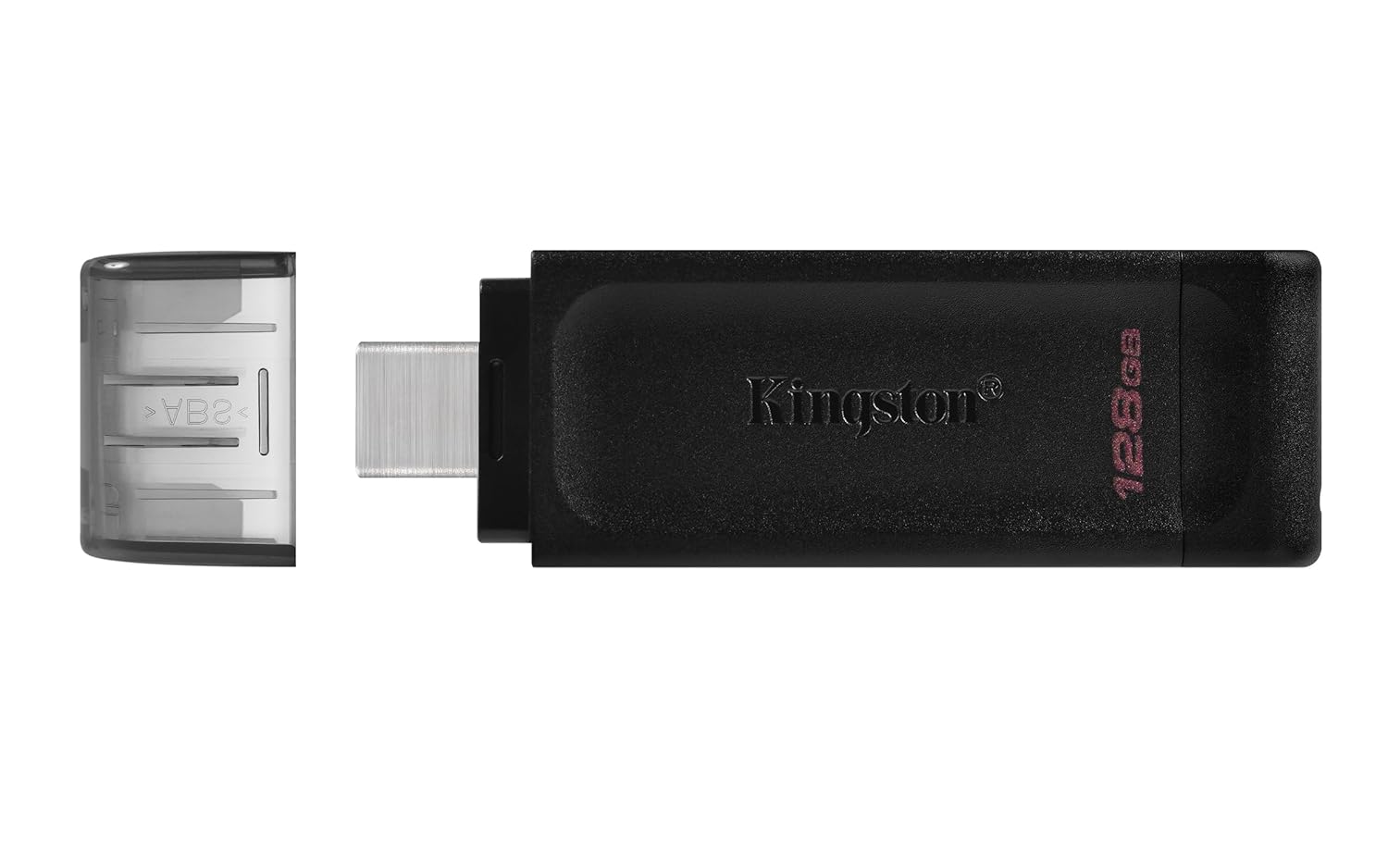 Kingston DataTraveler 70 128GB Portable and Lightweight USB-C flashdrive with USB 3.2 Gen 1 speeds DT70/128GB