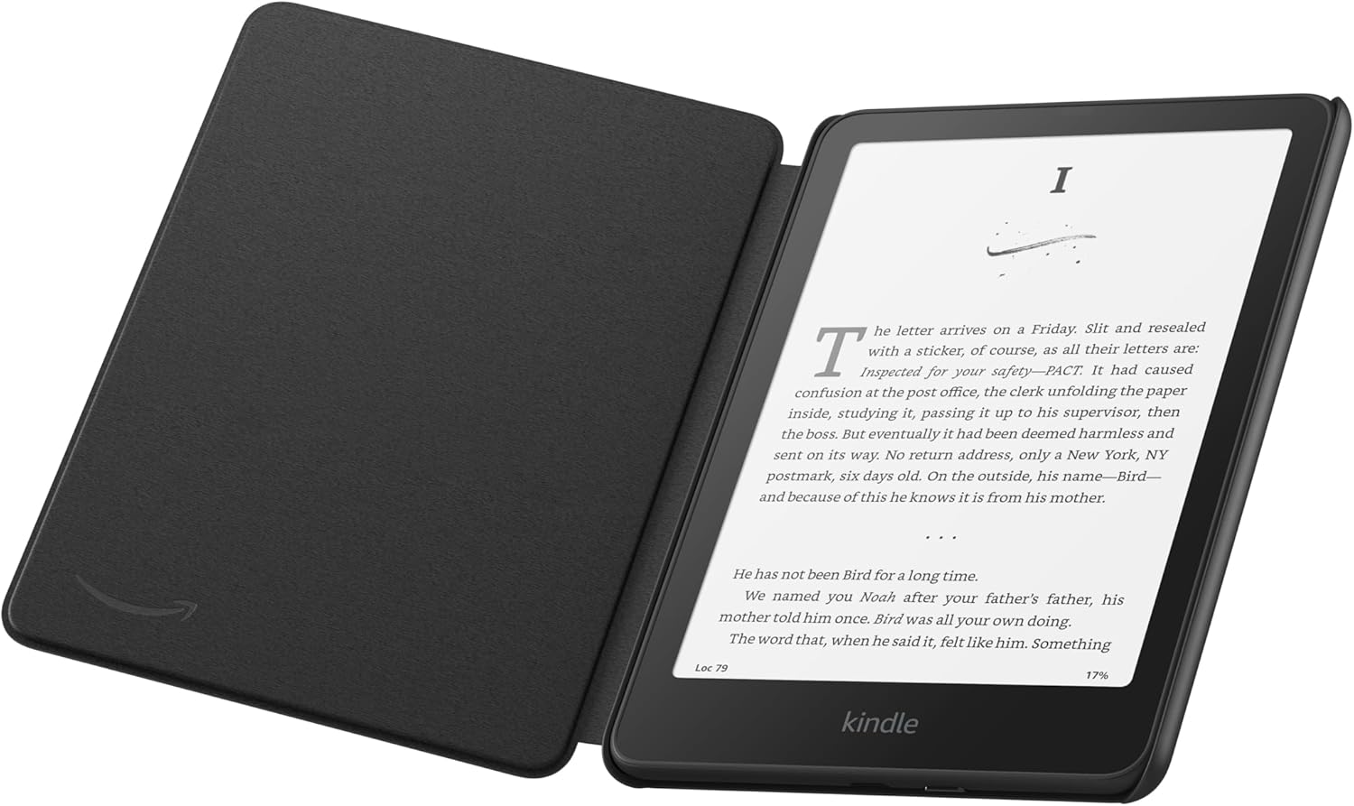 Amazon Kindle Paperwhite and Kindle Colorsoft Case, Lightweight and Foldable Protective Cover - Premium Leather