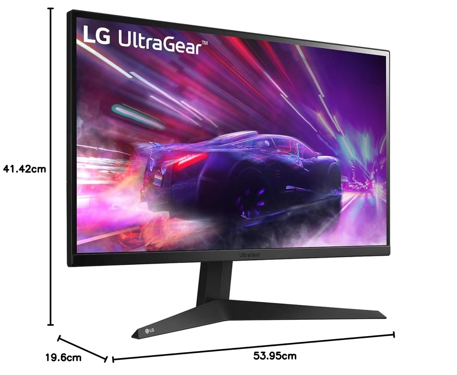 LG Ultragear Gaming 24 inch (60.3 cm) Full HD (1920 x 1080) 165Hz, 1ms, Freesync Premium, HDMI x 2, Display Port, HP Out, Reader Mode, VA, Flicker Safe - 24GQ50F (Black)