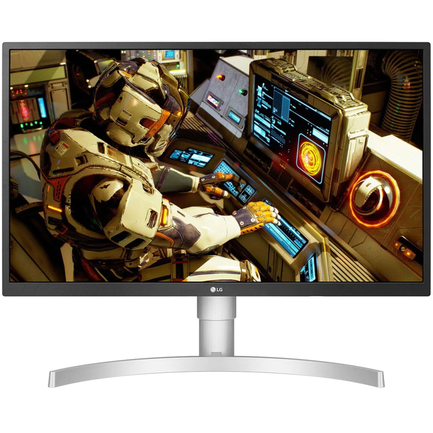 LG 27" (68.58 cm) Ultrafine™ UHD 4K IPS Display (3840x2160), VESA Display, HDR 10, AMD Free sync, DCI-P3 95%, Speaker(5Wx2, 2.0ch), Maxx Audio, 60Hz Refresh Rate, USB Type-C, HDMI - 27UP850N-W
