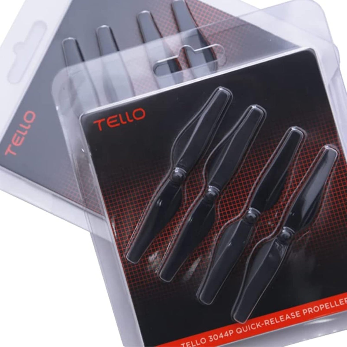 Careflection Original Ryze DJI Tello RC Drone Part 2 Pairs Propellers CW/CCW Lightweight and Durable, Easy to Mount and Detach Quick-Release FPV Quadcopter Fan, (Black) for Tello
