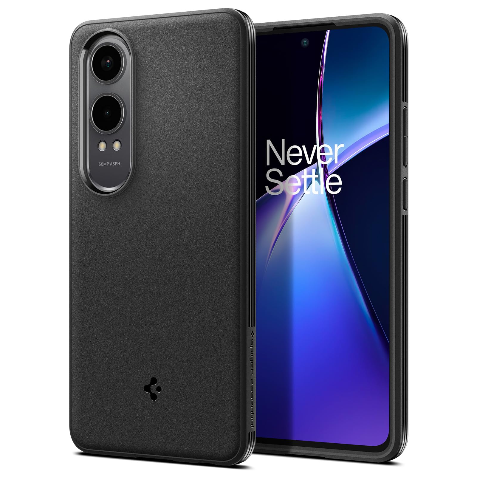 Spigen Essential Sand Blast for OnePlus Nord CE 5 5G Case, OnePlus Nord CE 5 5G Back Cover (2025) - TPU｜Matte Black
