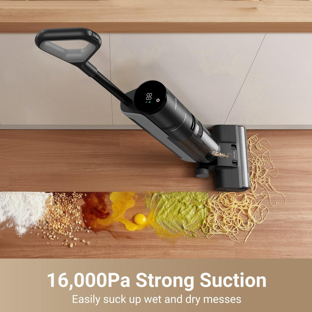 dreame G10 Pro Wet Dry Vacuum Mop, Vacuum and Mop All in One for Hard Floor | Auto Self-Cleaning, 16K Pa Powerful Suction, Up to 35 Mins Runtime, Edge Cleaning, Self-Propelled Vacuum Mop Combo