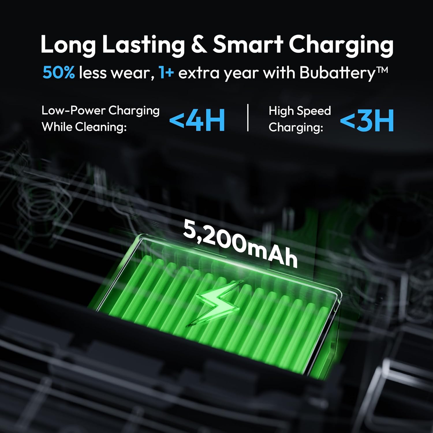 (2026 Upgrade) BUBLUE C20H Gen2 Pool Vacuum for Inground Pools, Corded & Cordless Hybrid Pool Cleaner Robot with Smart Navigation, APP Control, Clean Floor/Waterline for Pools Up to 1615 Sq.Ft, Silver