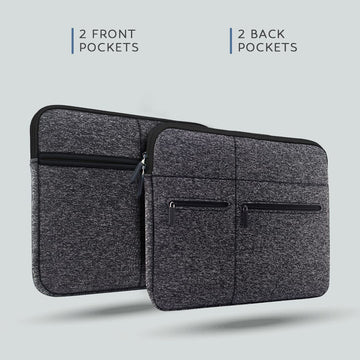 AirCase Premium Laptop Bag with 6 Pockets fits Upto 14.1