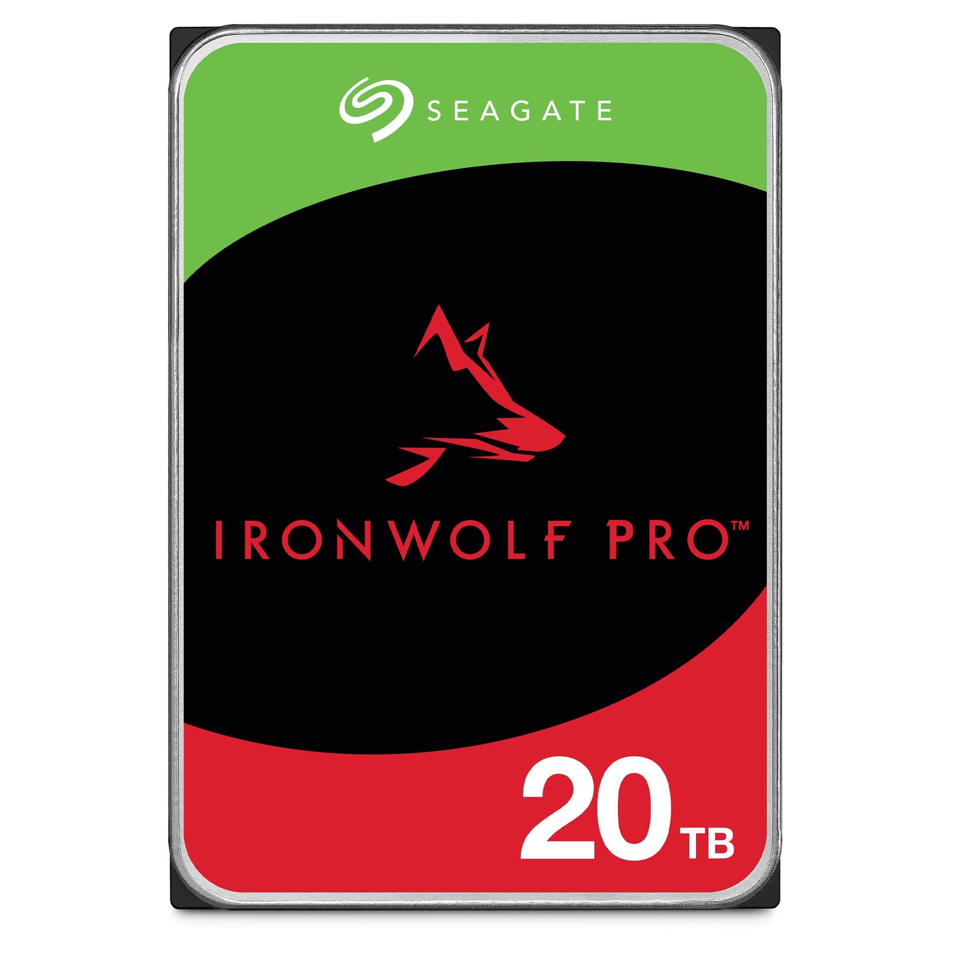 Seagate IronWolf Pro, 12 TB, Enterprise NAS Internal HDD –CMR 3.5 Inch, SATA 6 Gb/s, 7,200 RPM, 256 MB Cache for RAID Network Attached Storage (ST12000NT001)
