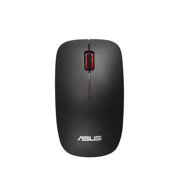 ASUS WT300 Wireless Ergonomic USB Mouse, Ambidextrous Design, Up to 1600 Dpi, Compact & Lighweight Mouse,2.4GHz Nano Dongle, Up to 15 Months of Battery Life - Black
