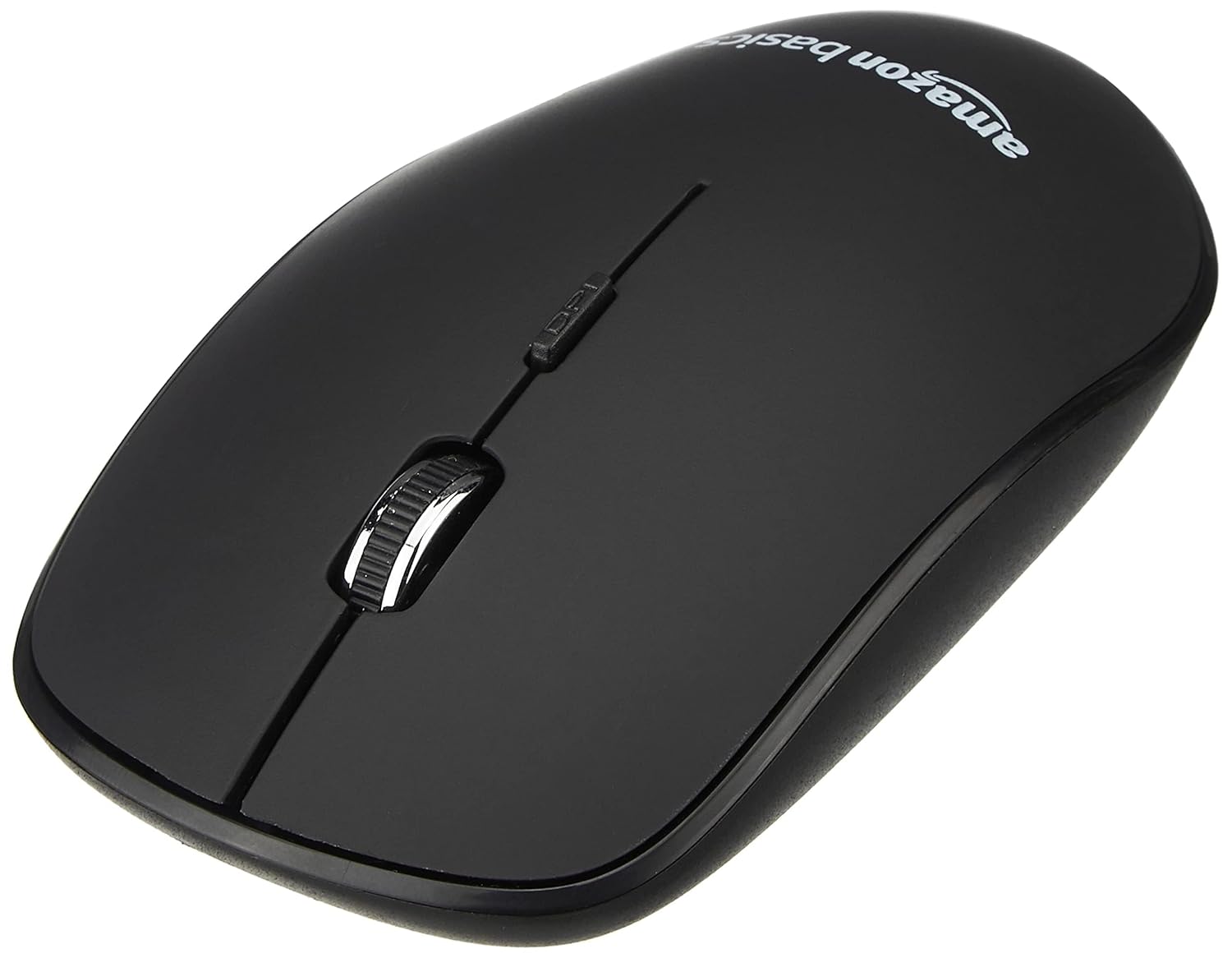 amazon basics AmazonBasics Wireless Mouse | 2.4 GHz Connection, 1600 DPI | Type - C Adapter | Upto 12 Months of Battery Life | Ambidextrous Design | Suitable for PC/Mac/Laptop