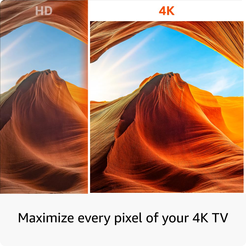 Amazon Fire TV Stick 4K Select (newest model), start streaming in 4K, Alexa voice search, stream lakhs of movies & episodes, free and live TV