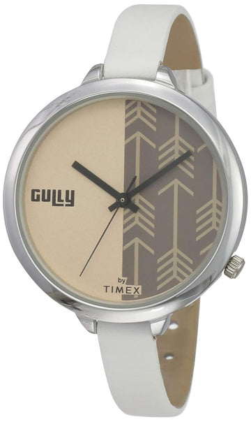 Gully by Timex Prints Analog Pink Dial Women's Watch - TW013HL18