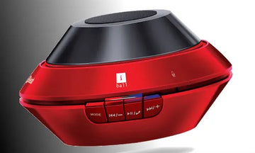 iball UFO3 Bluetooth Portable Speaker ( Red)