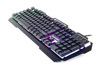 Cosmic Byte CB-GK-05 Titan Wired Gaming Keyboard with Aluminum Body, AND  Backlit   (Black)