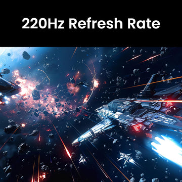 BenQ MOBIUZ EX251 24.5” FHD 220Hz Gaming Monitor, 1ms GtG, AMD FreeSync, DP 1.2, HDMI 2.0, USB Hub, 99% sRGB, Game Optimized Color, 2.5Wx2 Speakers, VESA Display HDR400 (White)