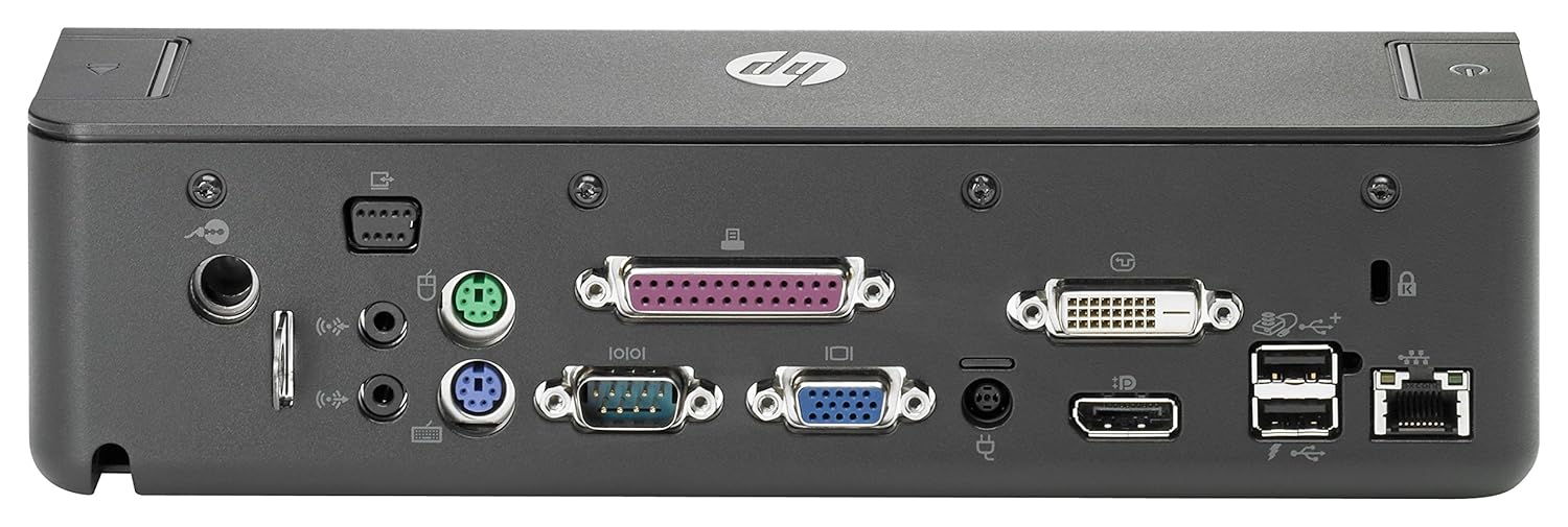 HP A7E34AA USB 3.0Docking Station (Black)