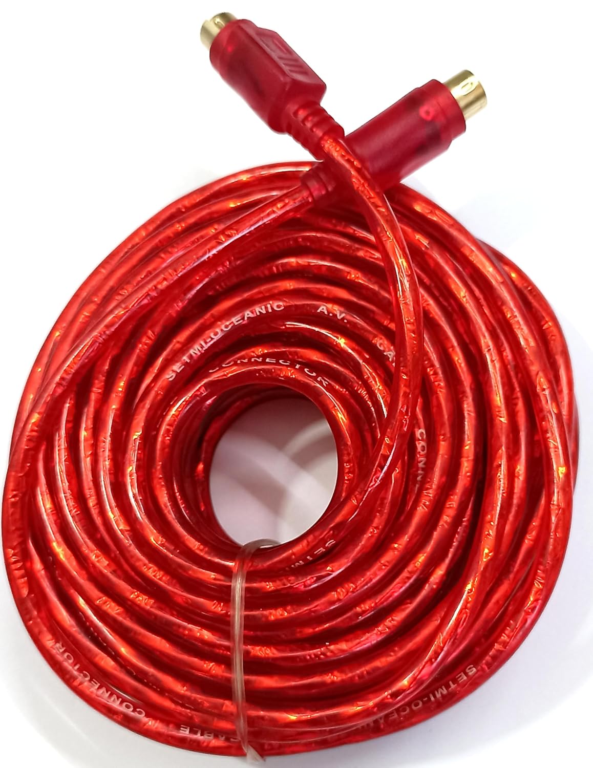 acce & peri® 4 Pin S Video Male to 4 Pin S-Video Cable SV - 10 Meters Pure OFC Copper