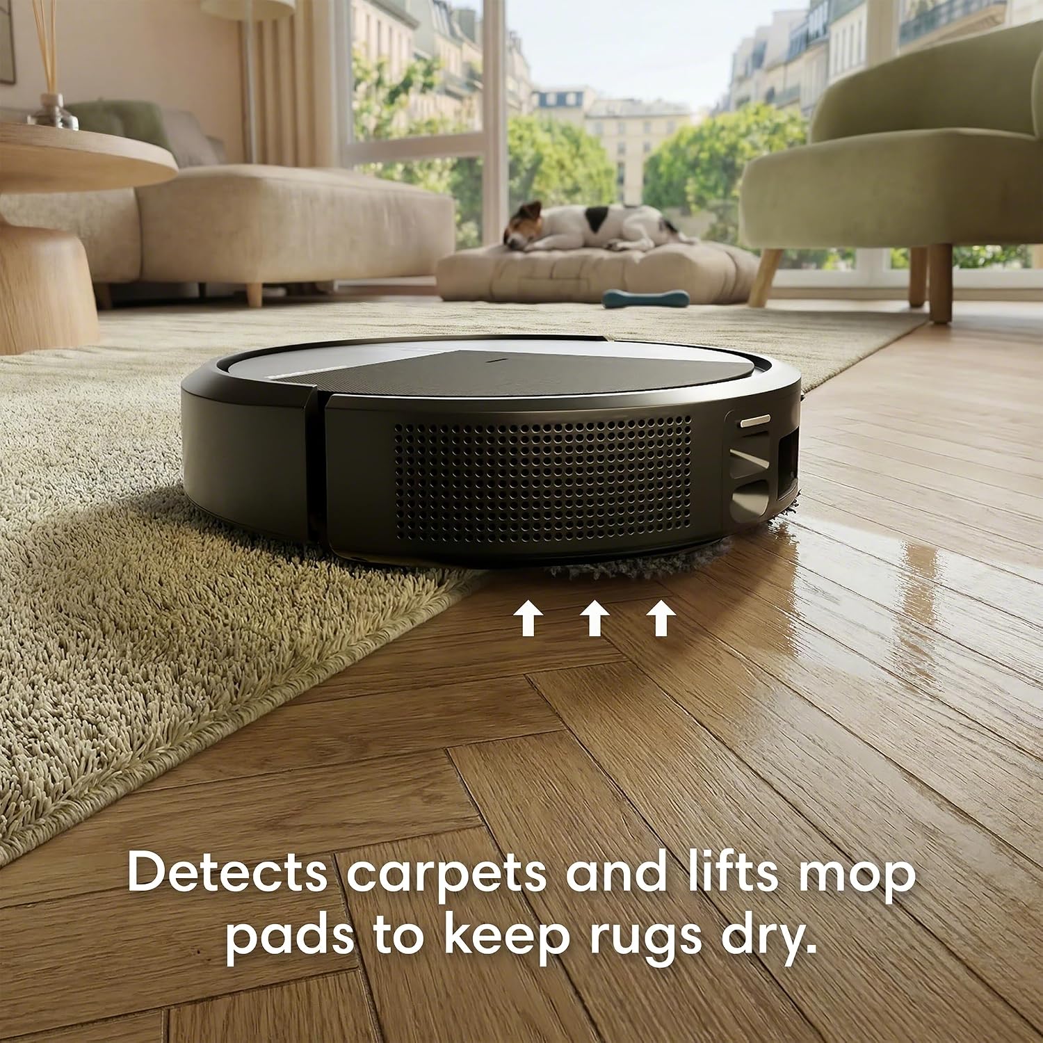 iRobot Roomba Plus 415 Robot Vacuum & Mop Combo, 20,000Pa Suction, 90 Days Self-Emptying, Multifunction Dock, Self-Cleaning & Hot Dry, Smart Obstacle Avoidance, Lifting Spinning Mops, Ideal for Pets