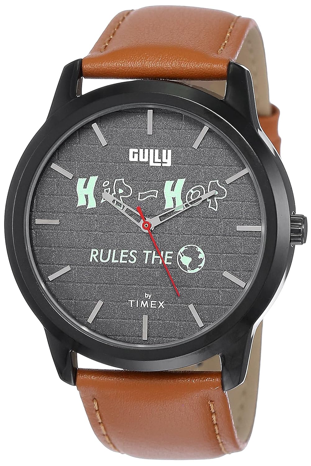 Gully by Timex Hip-hop Analog Grey Dial Men's Watch-TWEG15023