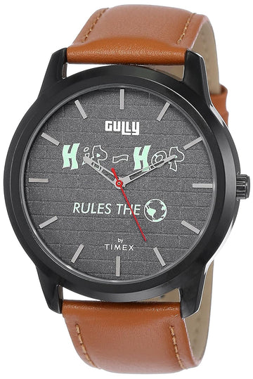 Gully by Timex Hip-hop Analog Grey Dial Men's Watch-TWEG15023