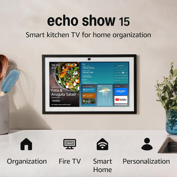 Amazon Echo Show 15/21 (newest model), Full HD 15.6