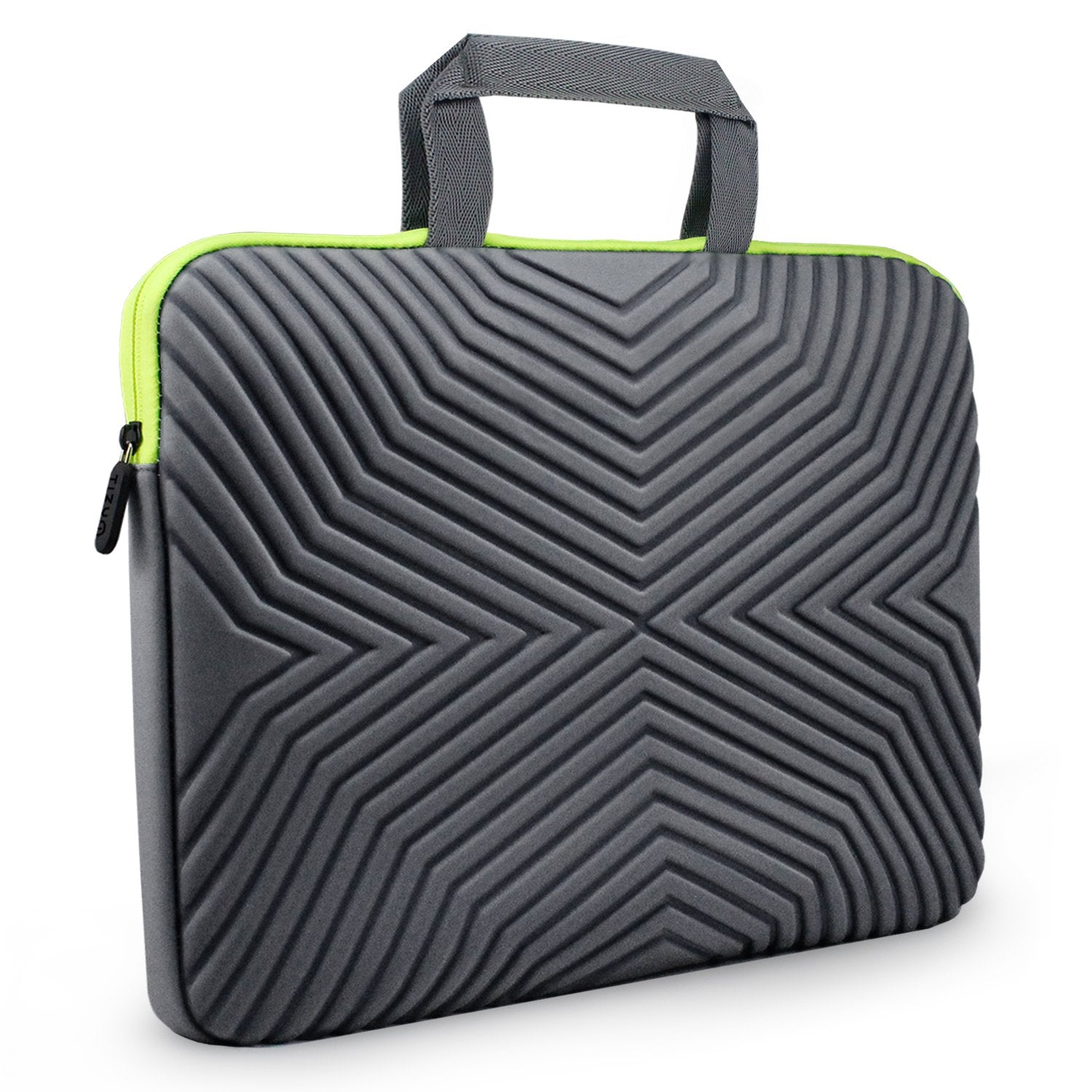 Tizum Laptop Bag Sleeve Case Cover for 13-Inch/ 14-Inch Laptop MacBook | Designer Neoprene (Grey)