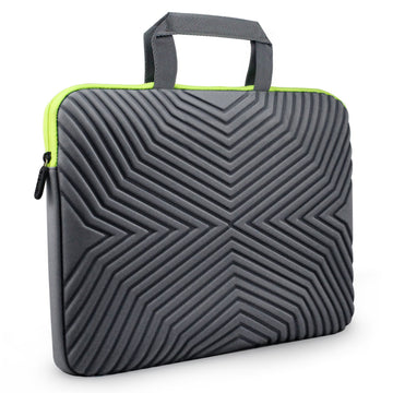 Tizum Laptop Bag Sleeve Case Cover for 13-Inch/ 14-Inch Laptop MacBook | Designer Neoprene (Grey)