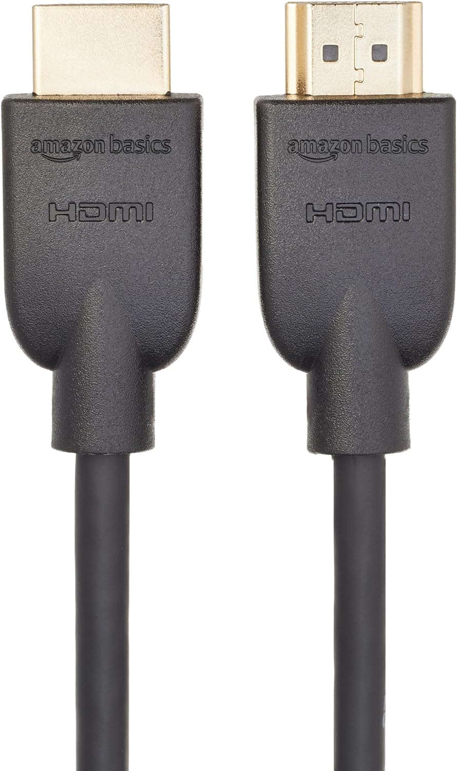 Amazon Basics HDMI Cable, 25ft, 4K@60Hz, High-Speed 4K HDMI 2.0 Cord (18Gbps), 2160p, 48 bit, Compatible with TV/PS5/Xbox/Roku, Black