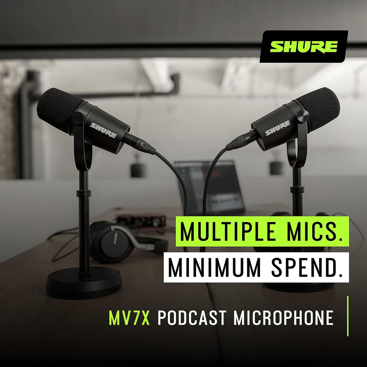 MV7X XLR Podcast Microphone