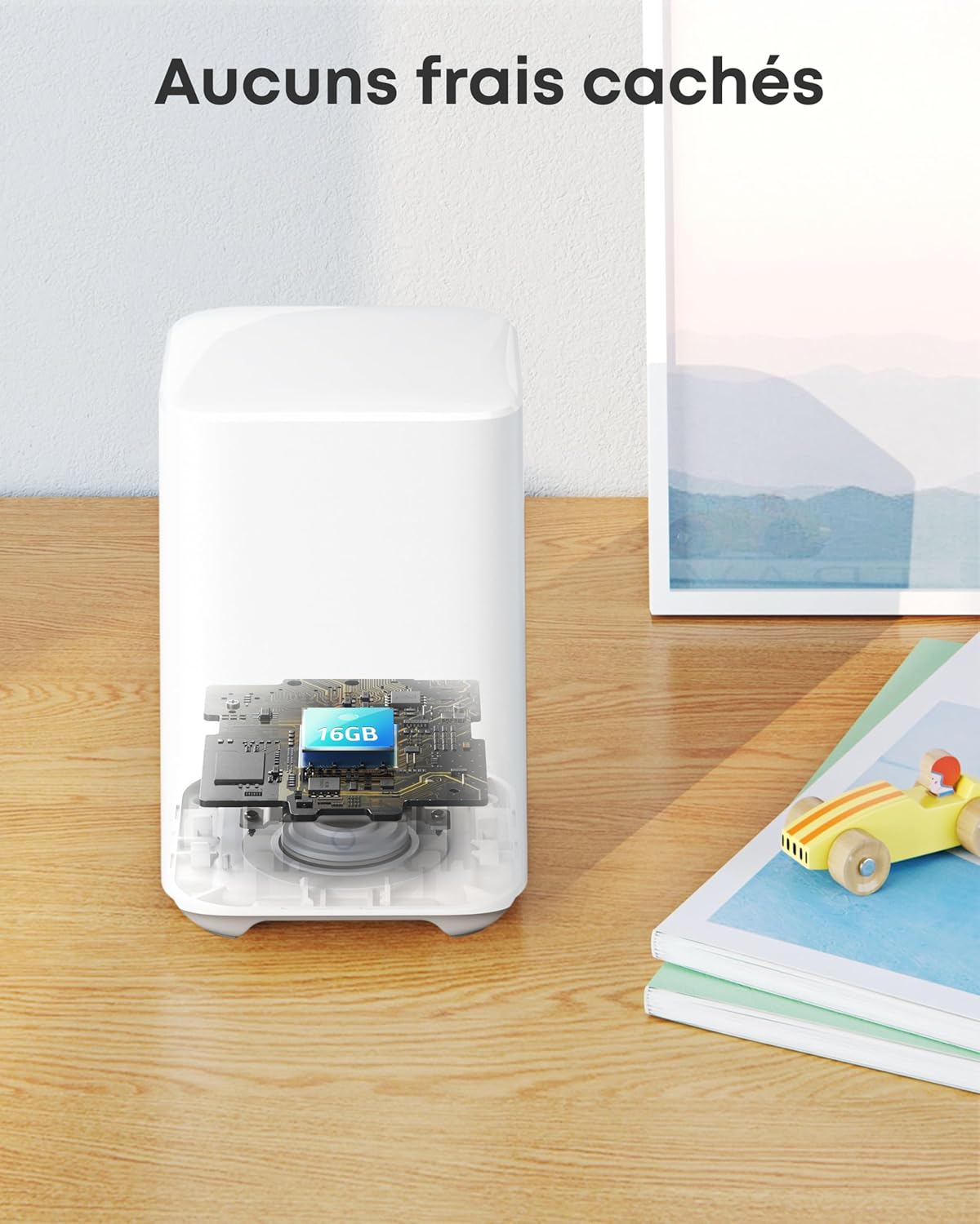 eufy Security, eufyCam 2C Pro Wireless Home Security Add-on Camera, 2K Resolution, 180-Day Battery Life, HomeKit Compatibility, IP67 Weatherproof, Night Vision, and No Monthly Fee
