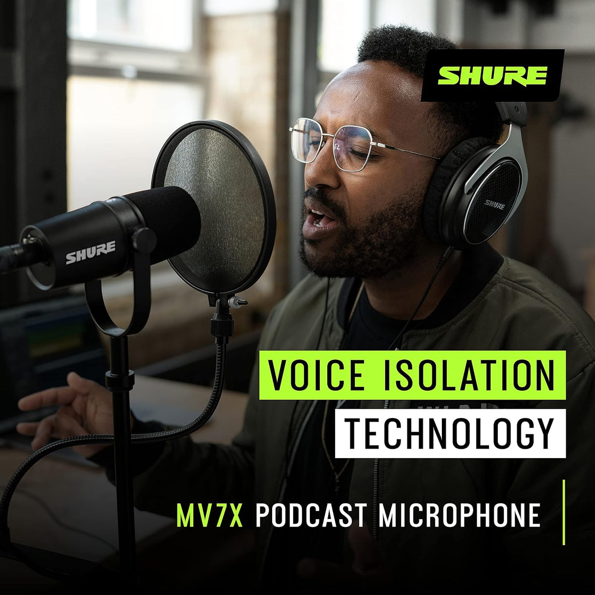 MV7X XLR Podcast Microphone