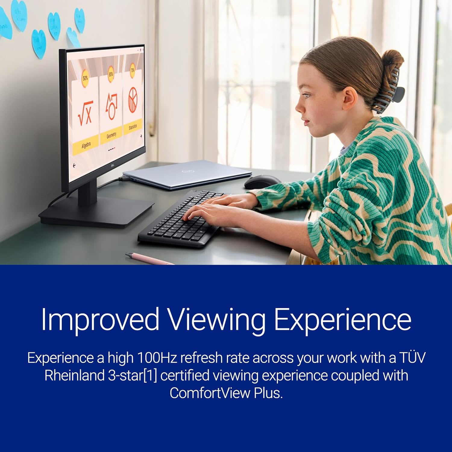 Dell SE2225HM 21.5"/54.6cm FHD, 100Hz Refresh, VA Panel, 5ms Response, Tilt Adjust, 3000:1 Contrast, 250 cd/m2, Ports: HDMI, DP 1.2, VGA, TÜV Rheinland 3-Star Eye Comfort, Ultra-Thin bezels Monitor