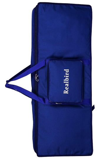 Realbird 61 Keys Keyboard/Piano Cover Bag and Dust Cover Compatible with Casio CTK-1100, 1200, 1300, 1500, 1550, 2200, 2300, 2400, 2500, 2550, 3000, 3200, 3500 Piano, Inner Dimension- 99 x 35 x 15 Cm.