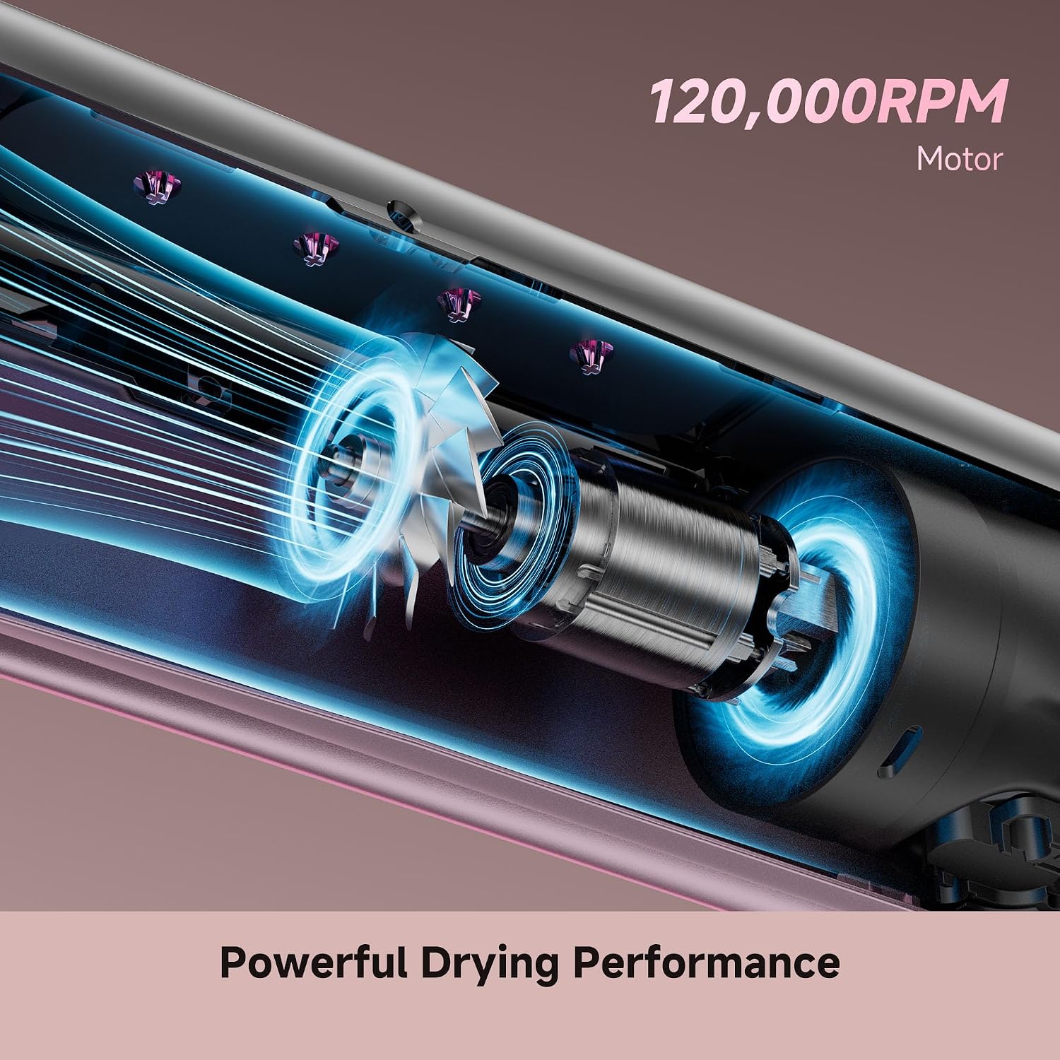 DREAME Aero Straight Pro 2-in-1 Air Straightener, Dual Airflow Channel, AI Styling, Wet-to-Dry Straightening, 57°C Root Care Mode, Triple Hair Care, 110,000RPM Motor, Smart Display, Safe Operation
